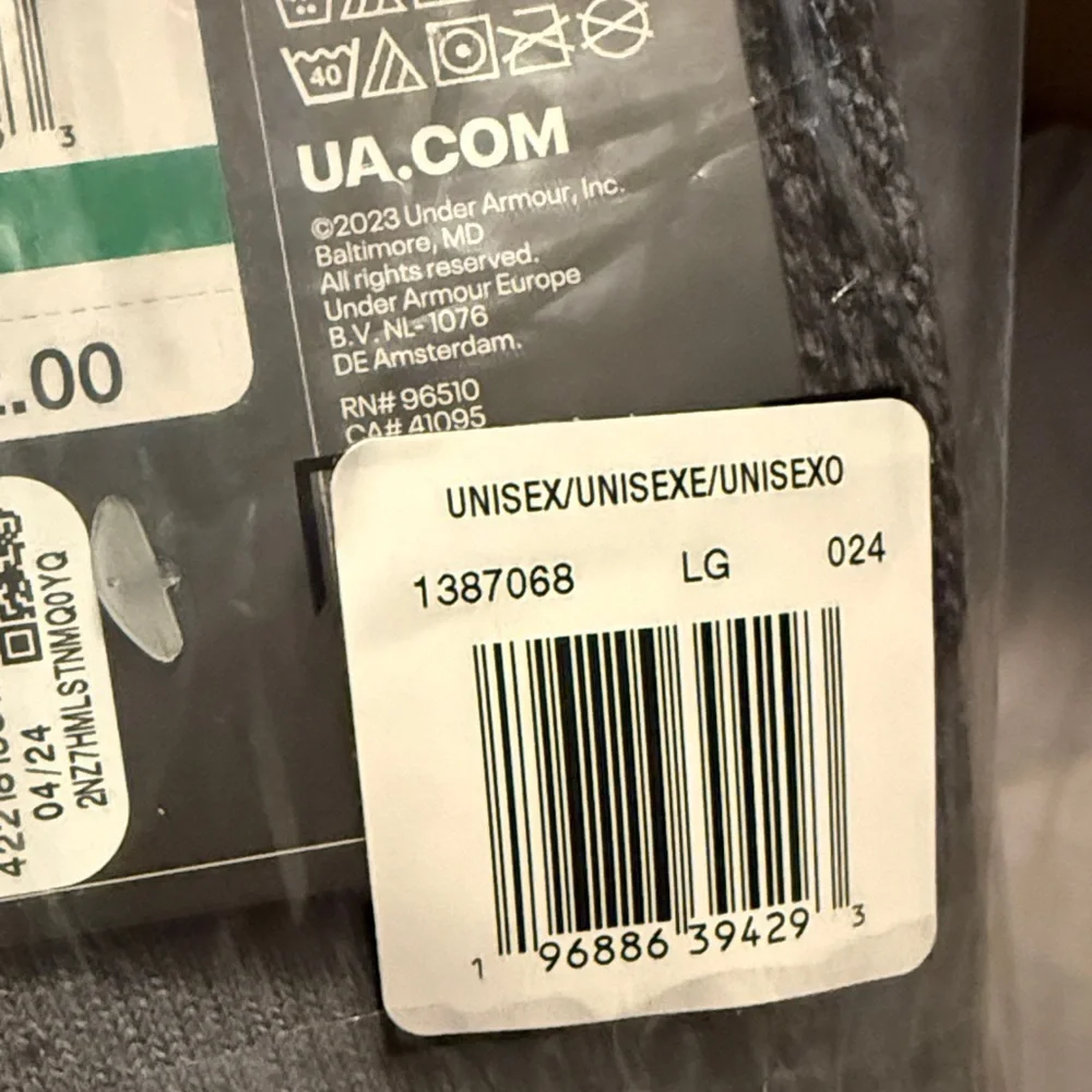 Under Armour UA All Weather Crew Socks charcoal